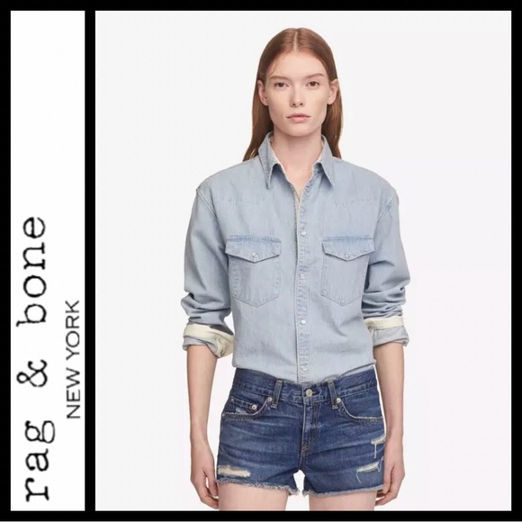 NWT Rag & Bone Cut Off Johny Shorts - Picture 4 of 11